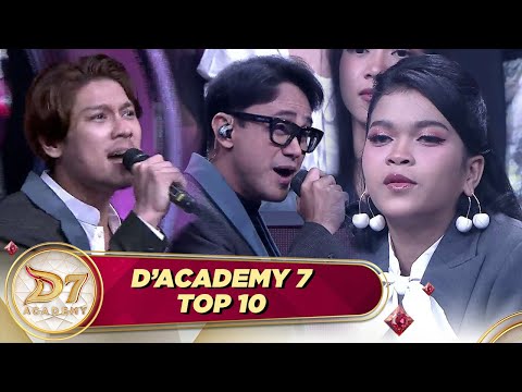 Top! Coach, Juri & Host Adu Suara! Duet Ramzi-Billar Bikin Zahra Geleng-geleng | D’Academy 7 Top 10