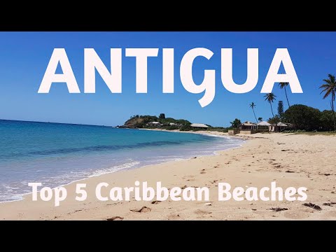 My Best 5 Beaches in Antigua in the Caribbean