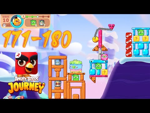 NEW GAME 2022 - ANGRY BIRDS JOURNEY | Chapter 2 Crystal Clouds (Level 171-180)