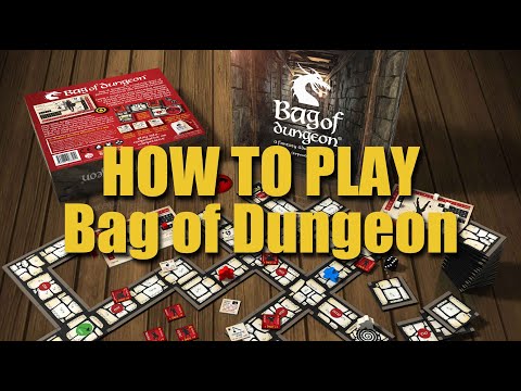 Bag of Dungeon - How to play, setup and components explained