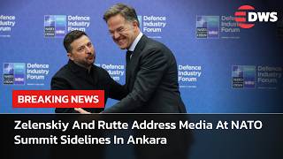 Mark Rutte and Zelenskyy Speak on the Sidelines of the NATO Summit in Ankara on Ukraine | AC14