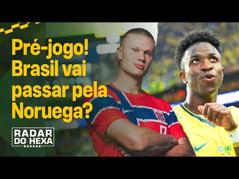AO VIVO! BRASIL X NORUEGA | PRÉ-JOGO | OITAVAS DE FINAL | COPA DO MUNDO 2026