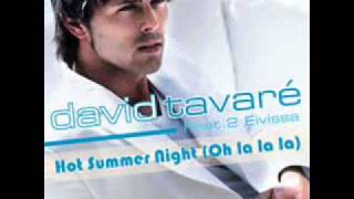 Kadr z teledysku Hot Summer Night tekst piosenki David Tavare