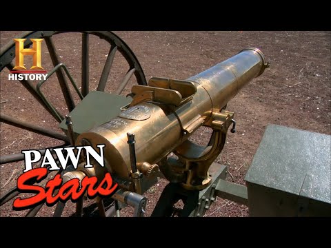典當明星。稀有昂貴的槍支包裝（第四季）｜歷史沿革 (Pawn Stars: RARE & EXPENSIVE GATLING GUN PACKS A PUNCH (Season 4) | History)