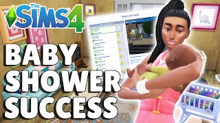 How To Throw A Successful [Gold Medal] Baby Shower | The Sims 4 Growing Together Guide