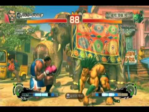 SFIV AE Team Battle(My-2) - vc2 Janet(Boxer) VS KimLegend(Blanka)
