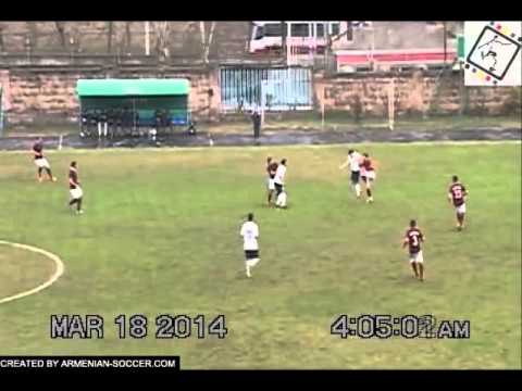 FC Gandzasar - FC Banants 2:1, Armenian Cup 2013/14 Semifinal, 1st Leg