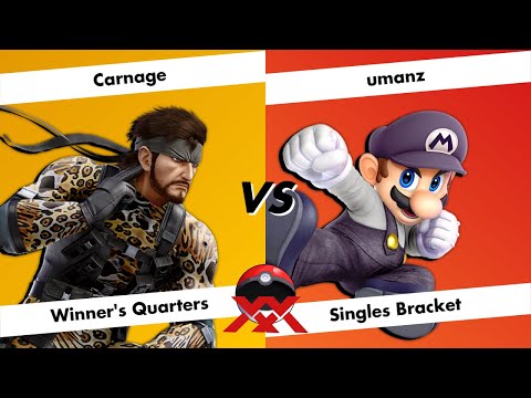 Central Colosseum 20: The Cumback - Winner's Quarters - Carnage (Snake) vs umanz (Mario)