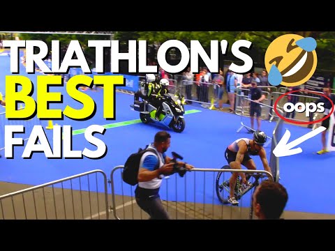Pro Triathlon's BEST FAILS and FUNNY MOMENTS!