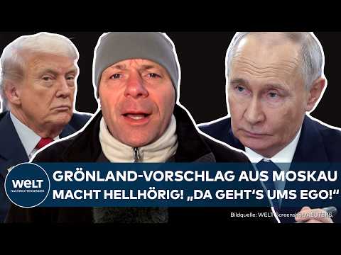 PUTINS KRIEG: Aussage aus Moskau macht hellhörig! Nach Tanker-Debakel! Grönland? "Da geht's ums Ego"