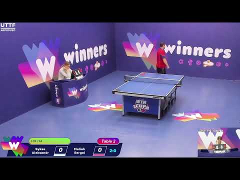 WINners CUP table 2  16.11 Syksa Aleksandr - Maliuk Sergei  18:30