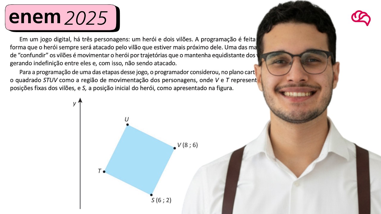 Resolução em Vídeo — Questão 153 ENEM 2025