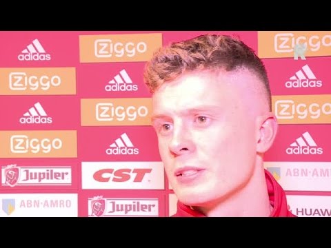 Bas Kuipers na afloop van Ajax - Excelsior