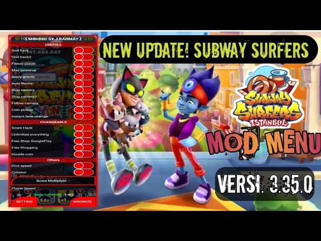 Subway Surfers Mod Menu APK 2024