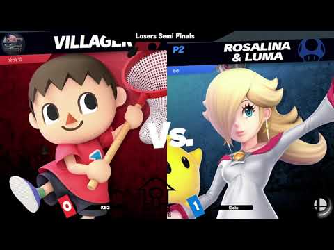 Gage's Garage #3 - KB2 (Villager) VS Eldin (RosaLuma) - SSBU Losers Semi's