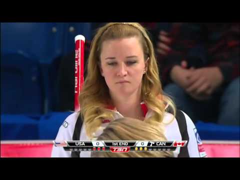 Carey (CAN) vs. Brown (USA) - 2016 Ford World Women's Curling Championship