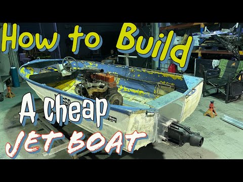 $1k boat challenge. 6 cylinder Holden powered jet boat tinny and outboard motor powered jet ski