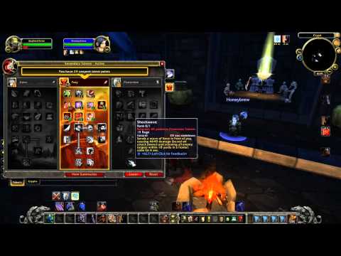 Warcraft - Cataclysm: Fury Warrior Changes: Raging Blow, Die by the Sword, Alternative Titan's Grip