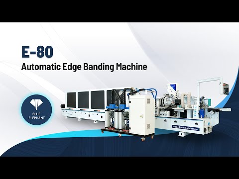 High Precision E-80 Automatic Edge Banding Machine with PUR and EVA for Sale in Italy IT