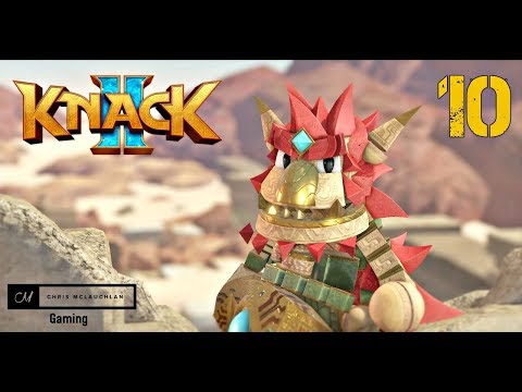 Knack 2 Playthrough: (Commentary) Pt.10 - ITS A ROCKY ROAD