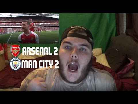 Arsenal vs Manchester City 2-2 - All Goals & Highlights Reaction Mustafi Saves Us A Point !!