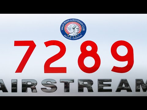 How To - Install WBCCI Airstream Numbers