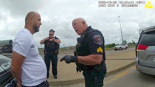 Cops tell Gypsy SCAMMER to get the hell out of their town😳😳. Bodycam