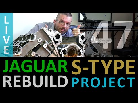 Jaguar S-Type Restoration [47] LIVE AJ-V8 (AJ33) Engine Teardown