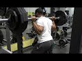 Squats, Leg press and lunges | Donte Franklin