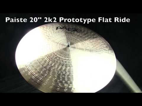 PAISTE 20'' 2K2 PROTOTYPE FLAT RIDE (2460 grams)