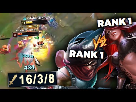 KATEVOLVED | Finally facing Yamikaze's Talon in Challenger! RANK 1 KATARINA VS RANK 1 TALON