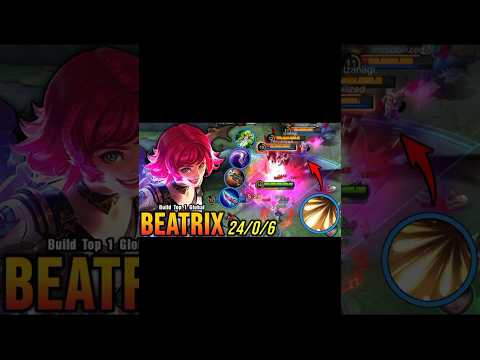 13 Kills!! Sideland Beatrix One Shot One Kills_Gameplay Video/#Short/#mobilelejend /#Viral