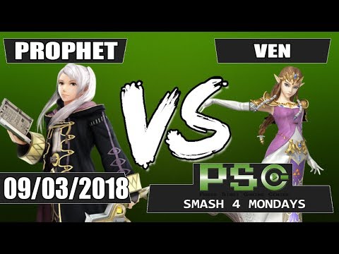 PSG Smash 4 Monday: Prophet (Robin) vs Sugoi | Ven (Zelda/Corrin) - Grand Finals