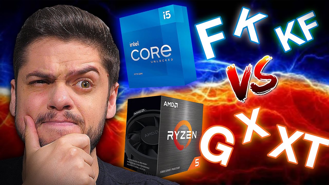 O QUE SIGNIFICA? LETRAS nos NÚMEROS dos CPUs AMD e INTEL, como escolher o PROCESSADOR certo no PC?
