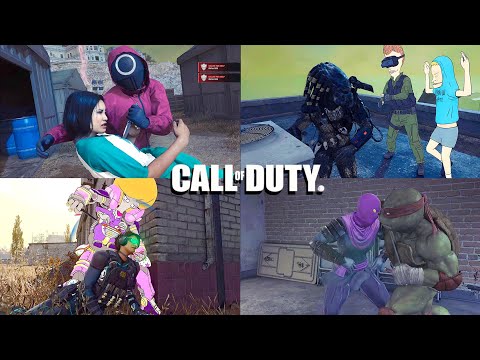 COD All 60 BO6 Crossover Operators And Skins With Finishing Moves - Call Of Duty Finishers