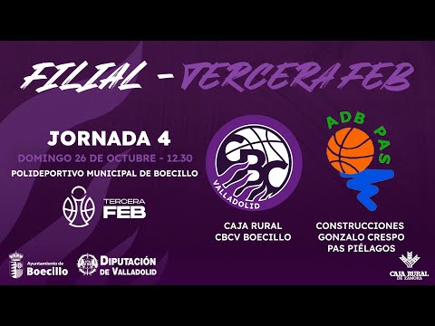Caja Rural CBCV Boecillo - Construcciones Gonzalo Crespo Pas Piélagos | J4 Tercera FEB