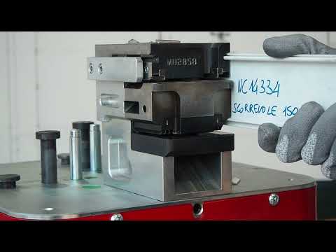 MU2858 - Unità tranciante per passaggio binario / Shea ring unit for track passage