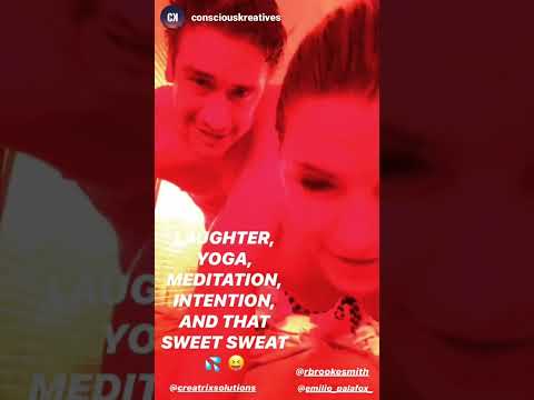 Infrared Sauna - Brooke Smith & Emilio Palafox