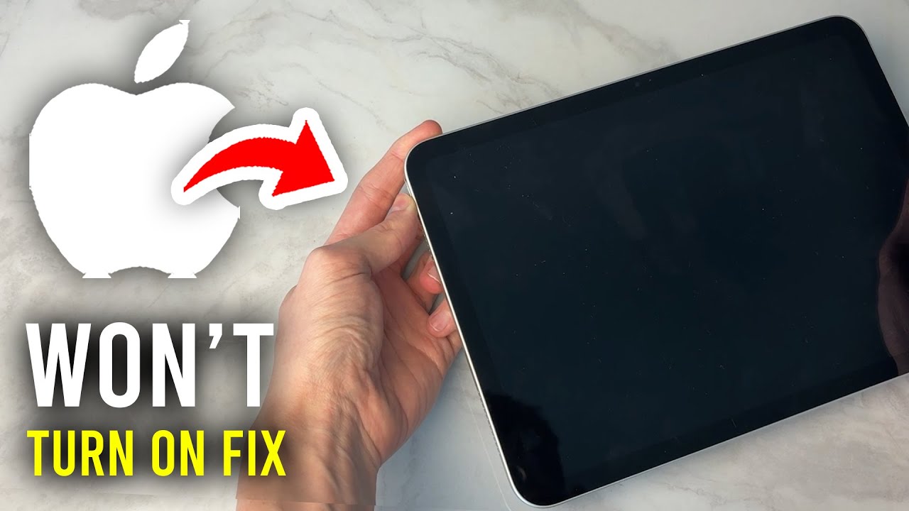 How To Fix iPad Won't Turn On - Full Guide