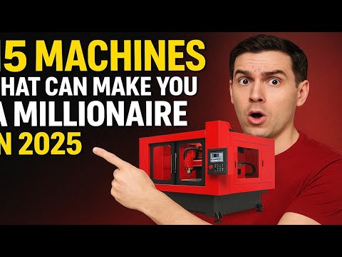 15 machines that can make you a millionaire in 2025