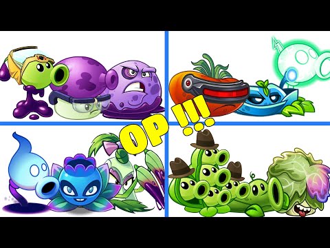PvZ 2 4 Super Team Plants Vs Team Zombies Part 61 - Team So OP !!!
