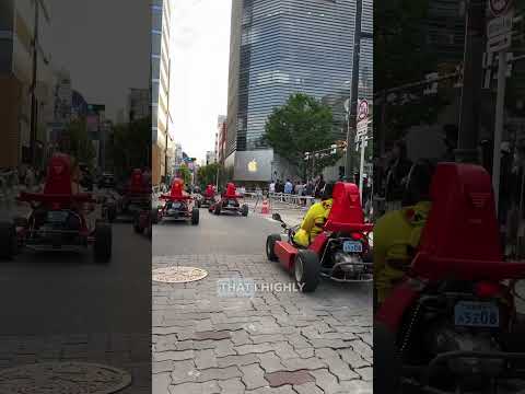 Street Kart Racing In Japan! #traveldestinations #travelcouple #japantravel