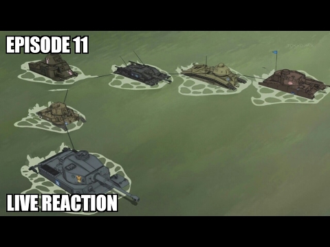 Girls und Panzer Episode 11 Reaction