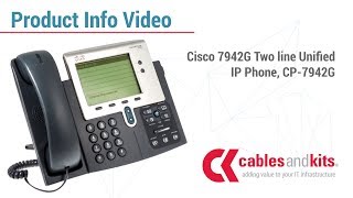 Cisco 7942G (CP-7942G) - відео 1