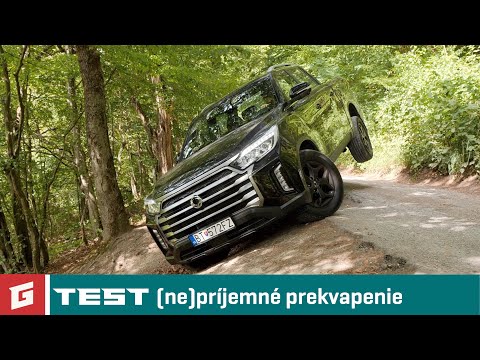 SsangYong MUSSO Grand 4x4 2.2 e-XDI - ENG SUB - TEST - Garáž.tv - Šulko obrazok