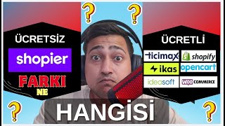 Shopier vs Ticimax vs İkas Avantajlar, Dezavantajlar ve Komisyon Ücret