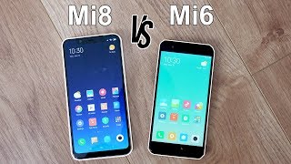 Xiaomi Mi8 vs Xiaomi Mi6, rendimiento y cámaras