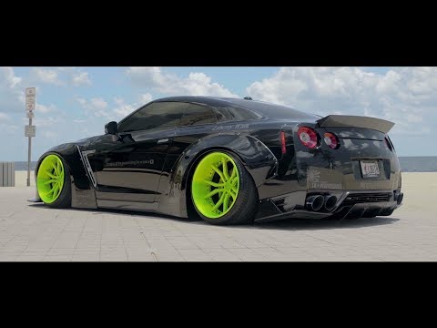 IN LOVING MEMORY OF DOM & HIS  LBWK Liberty Walk NISSAN GT-R R35 w/ ARMYTRIX Straight Pipe Sound!