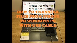 L16-HOW TO TRANSFER FILES FROM IPHONE TO WINDOWS PC WITH USB CABLE