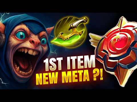 WTF?! 200 IQ First Item Swift Blink Meepo New Meta Build 7.39d Patch Dota 2